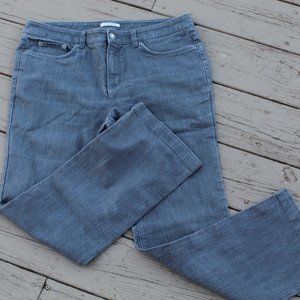 JONES New York Sport Stretch Jeans Gray 14